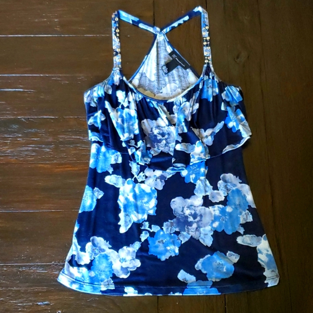 INC international concepts sleeveless top size S